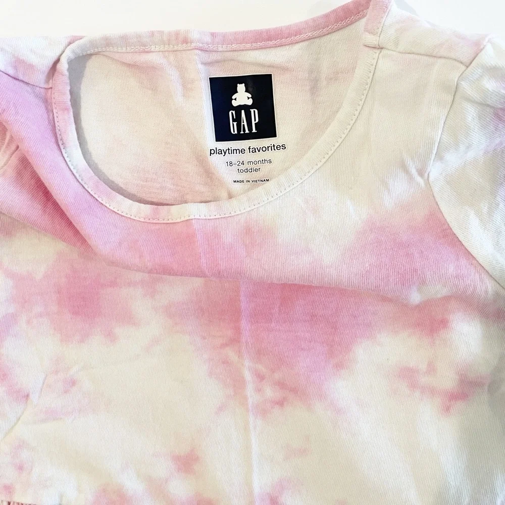 GAP 18-24M short sleeve tie dye tees